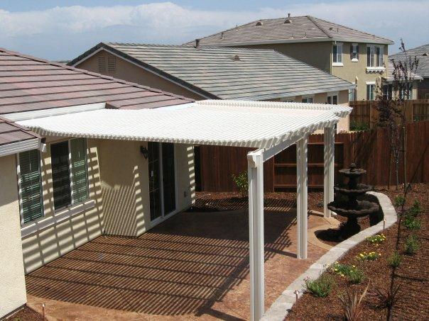 TC Awning Construction Lattice Patio Cover and Sunroom Installation in Northern California